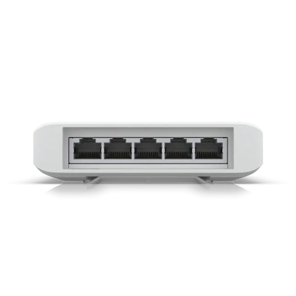 UniFi Switch Flex 交換器 | 5埠 Gigabit PoE 網管型交換機 | Ubiquiti 室內外靈活安裝交換器