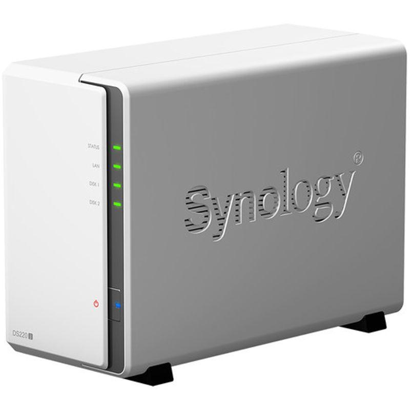 Synology DiskStation DS220j 2-Bay NAS Enclosure 網路儲存伺服器