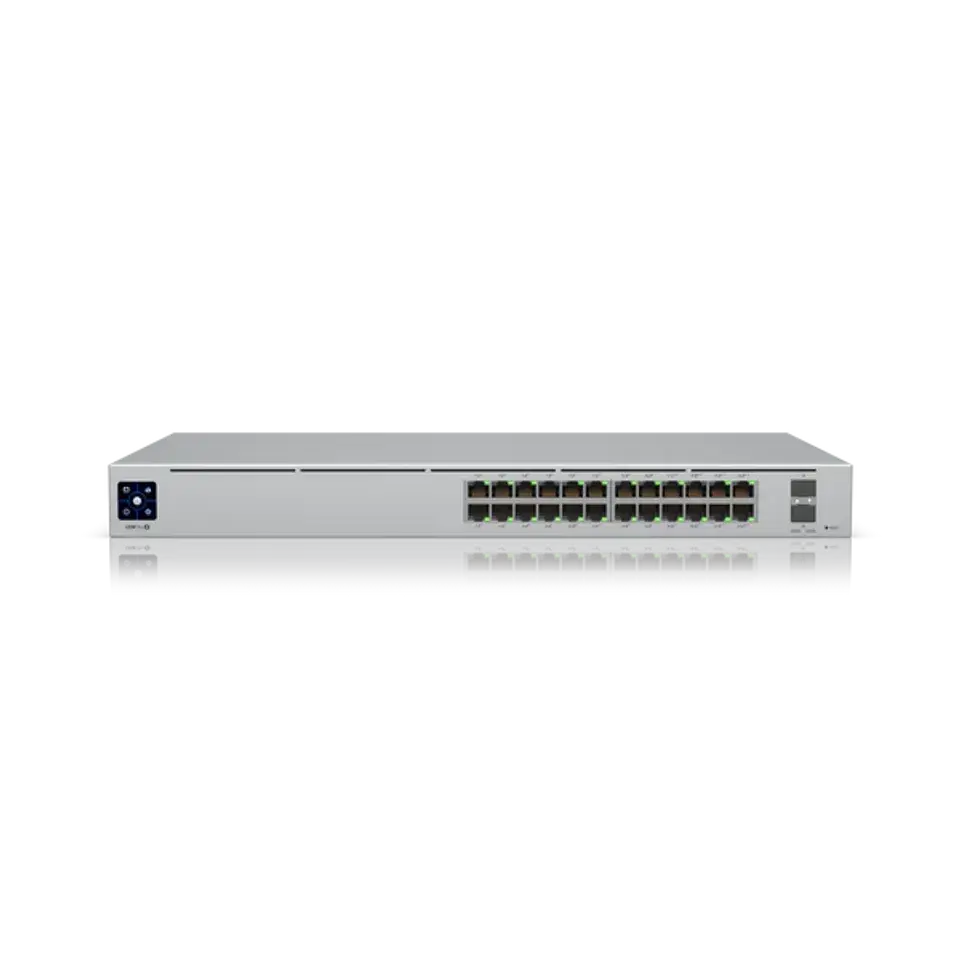 UniFi Switch Pro 24 PoE 交換器 | 24埠 Gigabit PoE+ 網管型交換機 | Ubiquiti 專業企業級交換器
