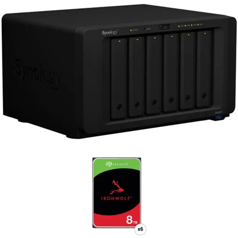 48TB (6 x 8TB) 硬碟 | Seagate IronWolf