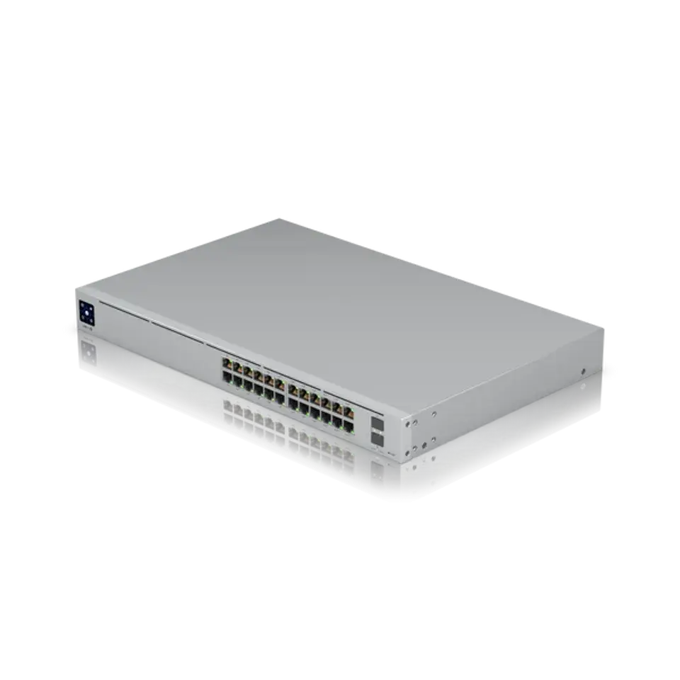 UniFi Switch Pro 24 PoE 交換器 | 24埠 Gigabit PoE+ 網管型交換機 | Ubiquiti 專業企業級交換器