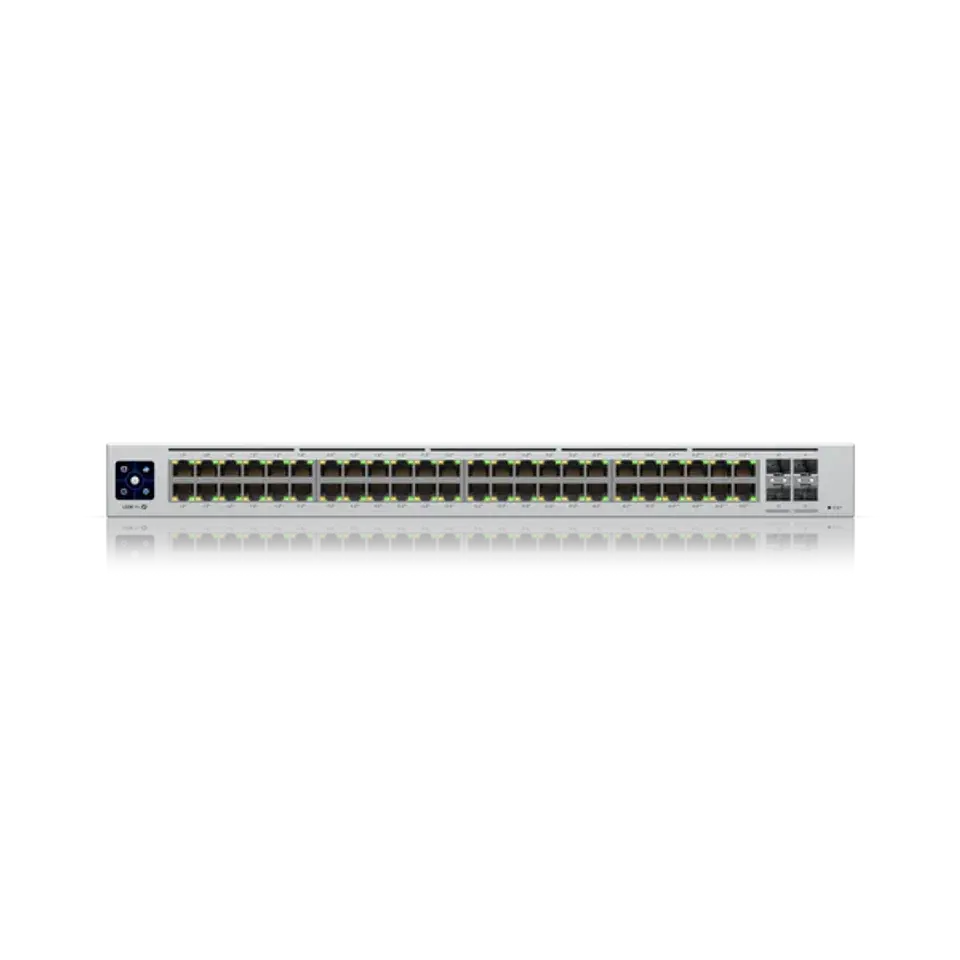 UniFi Switch Pro 48 PoE 交換器 | 48埠 Gigabit PoE+ 網管型交換機 | Ubiquiti 專業高效能交換器
