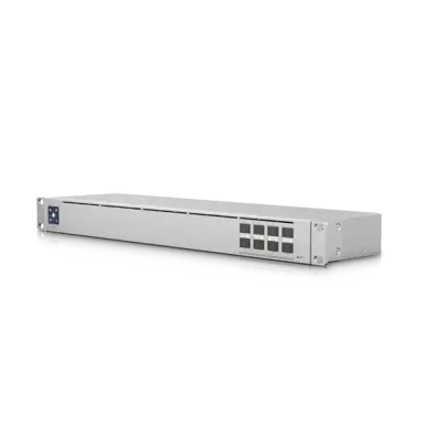 UniFi Switch Aggregation 交換器 | 8埠10G SFP+ 網管型骨幹交換機 | Ubiquiti 高速核心交換器