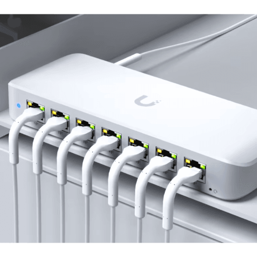 UniFi USW-Ultra-60W Gigabit PoE 網路交換機 | 5埠供電交換器 | 高效管理 | 雲端監控