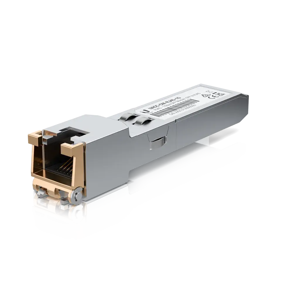 UniFi SFP光纖模組 1G SFP to 1GbE RJ45 Module (單件組)
