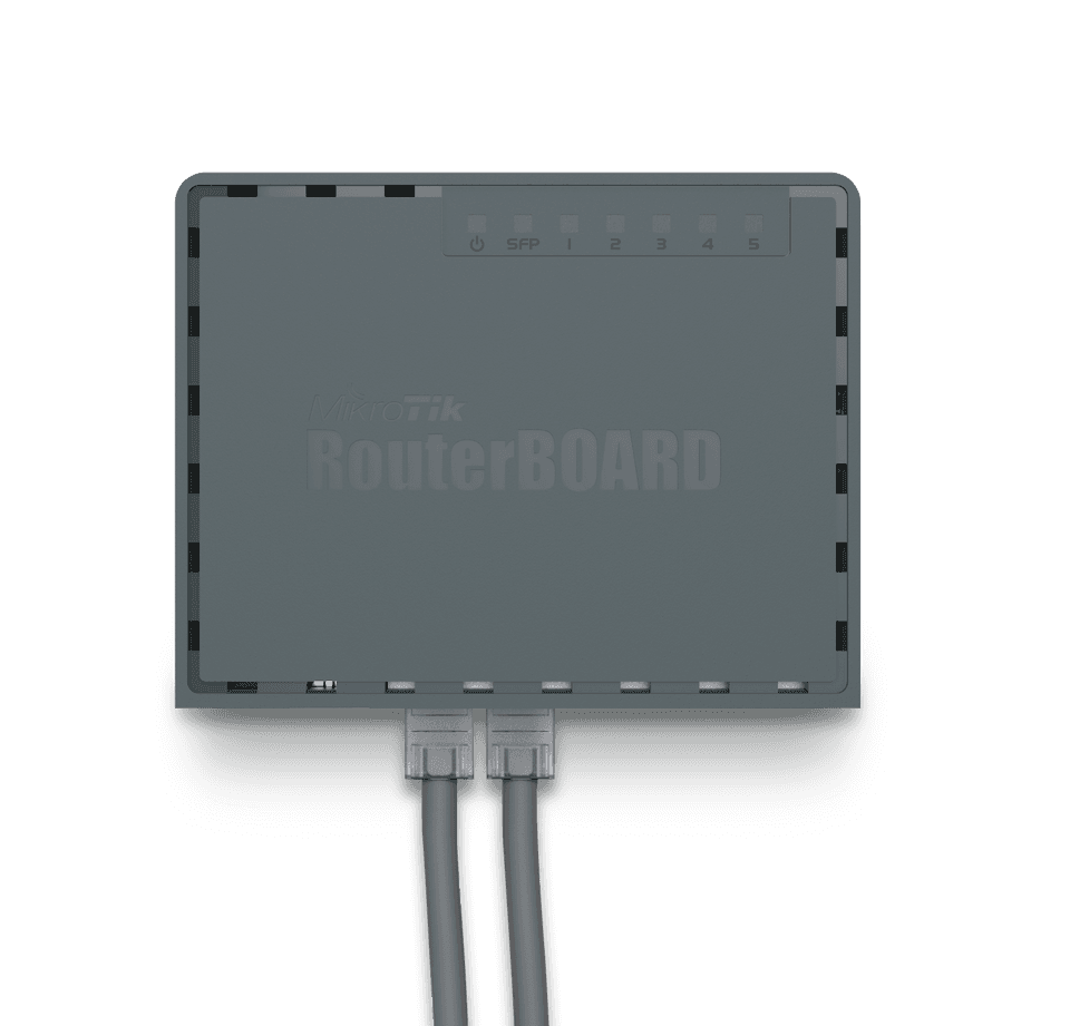 MikroTik hEX S RB760iGS 千兆有線VPN路由器 | 5埠Gigabit + SFP埠 | 專業RouterOS | 高效能智慧型網路分享器