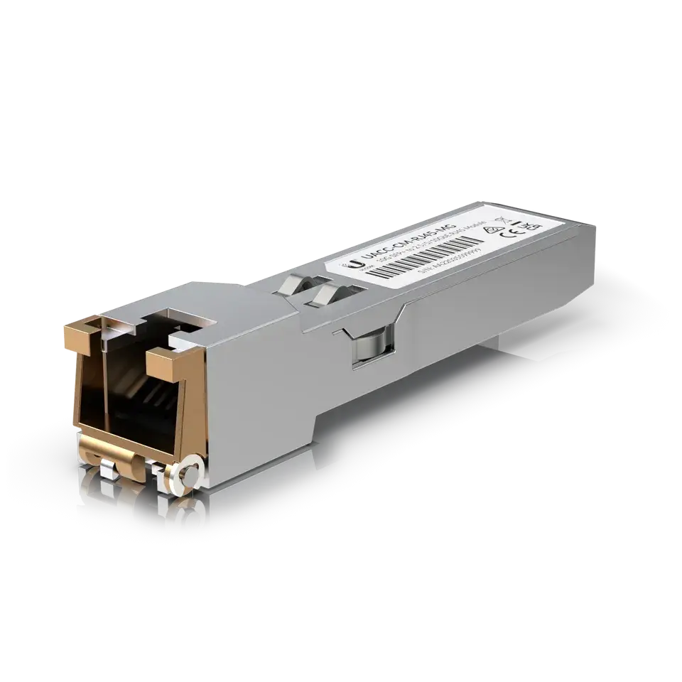 UniFi SFP光纖模組 10G SFP+ to 10/5/2.5GbE RJ45 Module (UACC-CM-RJ45-MG)