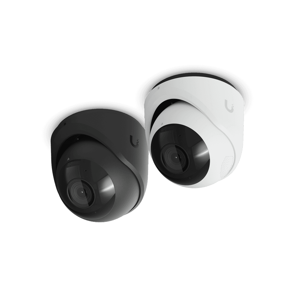 Ubiquiti UVC-G6-Turret-B 專業 4K PoE 智慧監控攝影機 — AI 偵測 / IP66 防水 / 夜視 30m