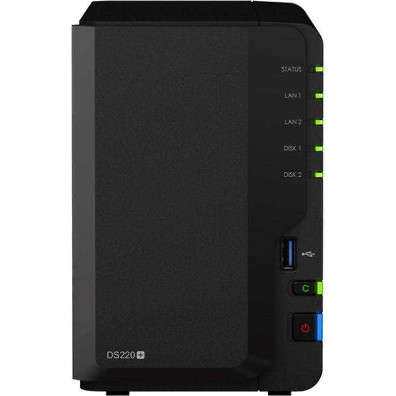 Synology DiskStation DS220+ 2-Bay NAS Enclosure 網路儲存伺服器