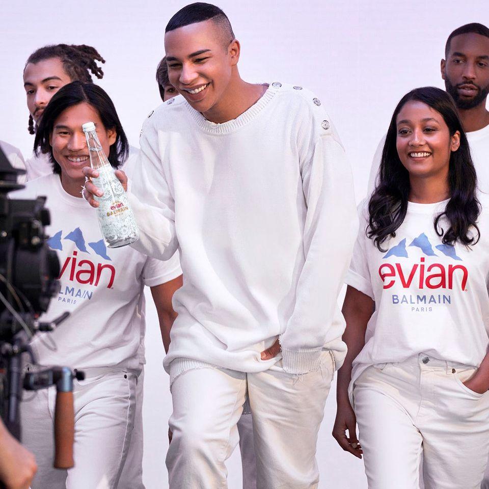 evian 依雲 天然礦泉水 2023紀念瓶