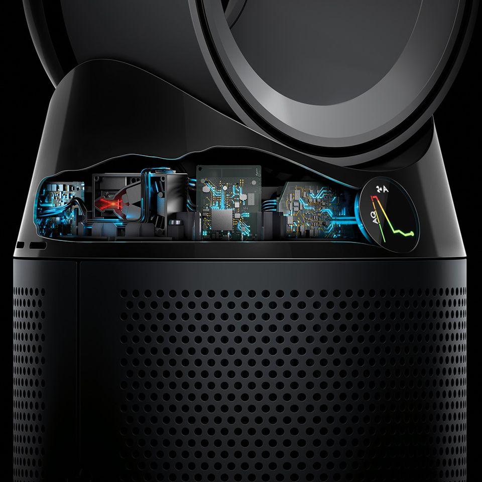 Dyson Purifier Hot+Cool Autoreact三合一涼暖空氣清淨機 HP7A 鎳白色