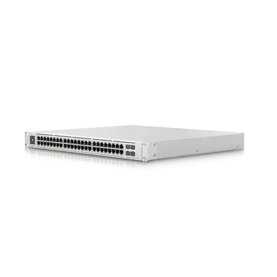 UniFi Switch Enterprise 48 PoE 高效能48埠乙太網路交換器 | Ubiquiti Layer3 網管PoE+交換機