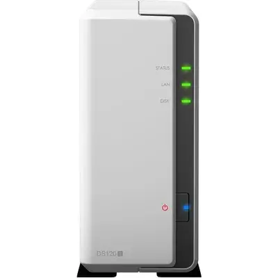 Synology DiskStation DS120j 1-Bay NAS Enclosure 網路儲存伺服器