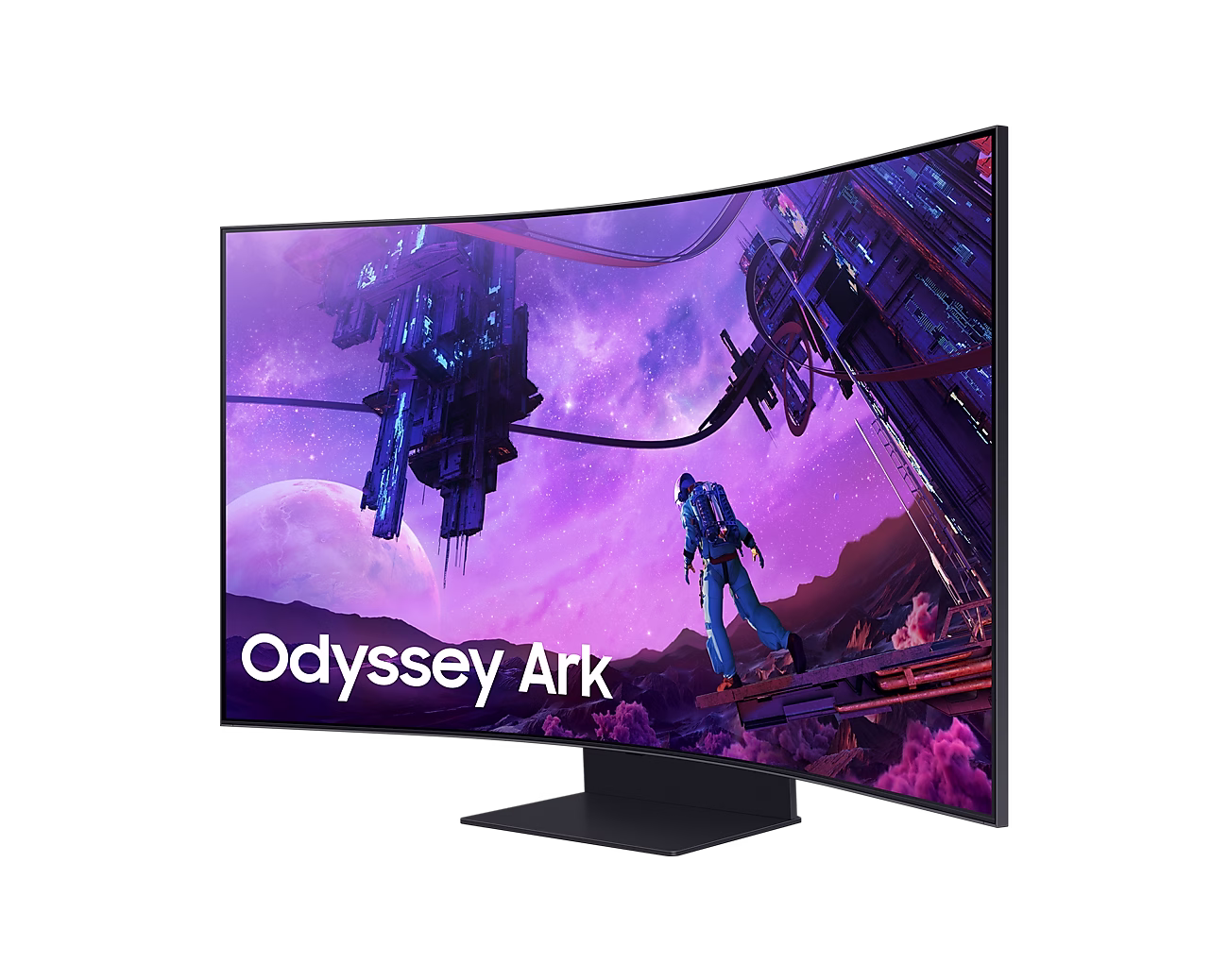 SAMSUNG 三星 Odyssey Ark 55型 1000R電競曲面螢幕(S55BG970NC)