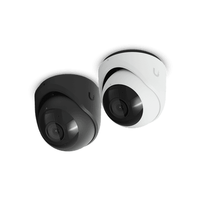 Ubiquiti UVC-G6-Turret-B 專業 4K PoE 智慧監控攝影機 — AI 偵測 / IP66 防水 / 夜視 30m