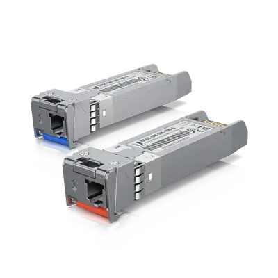 UniFi SFP光纖模組 10 Gbps Bidirectional Single-Mode Optical Module (2件裝)